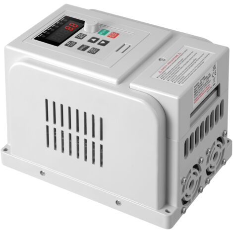 Mophorn Variador de frecuencia VFD de 2,2 KW, 10 A y 3 HP para control de motores trifásicos