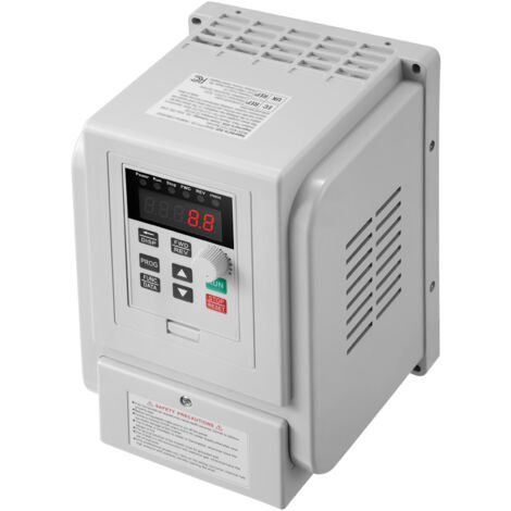 Mophorn Variador de frecuencia VFD 4KW 18A, 5HP para motor trifásico Inversor de control de velocidad