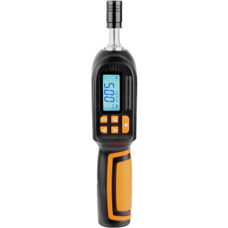 Mophorn Destornillador Dinamometrico Digital con Accionamiento de 1/4" con Pantalla LCD Rango de Par 0,3-8 Nm Incremento 0,01 Nm Herramienta Precisa de Liberación Rápida para Taller de Electricista