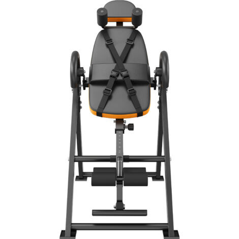 Mophorn Mesa de inversión , mesa de inversión resistente con capacidad para 300 libras, máquina de descompresión para la espalda, equipo de entrenamiento de fuerza con reposacabezas, bloqueo de tobill