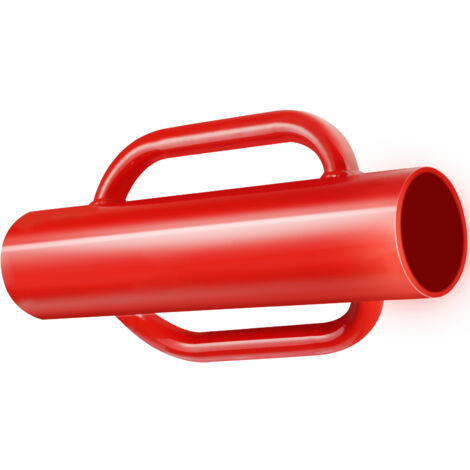 Mophorn Apisonador manual para postes de cerca con asas,diámetro interior de 2,7 pulgadas,apisonador manual para postes en T,de acero al carbono,resistente, de 14 libras,para cercas agrícolas,para