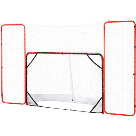 Hockey Sticks Mini Juego De Portería De Fútbol Portátil Con Bomba Y Pelota-Ideal Para Hockey Sticks For Crafts