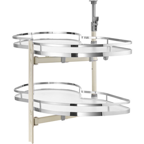 Mophorn Organizador de gabinete de esquina ciego izquierdo Balancearse: maximice el espacio de almacenamiento de su cocina