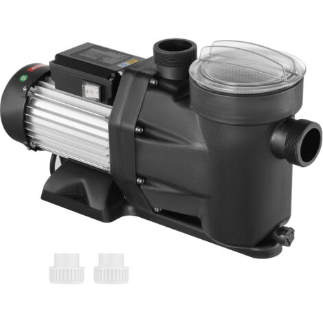 Mophorn Bomba para piscinas elevadas de 2 HP, 220 V-240 V, 1450/2860 RPM, doble velocidad, 1800 W, caudal máximo de 33 000 L/H, potente, ahorro de energía, certificación CE