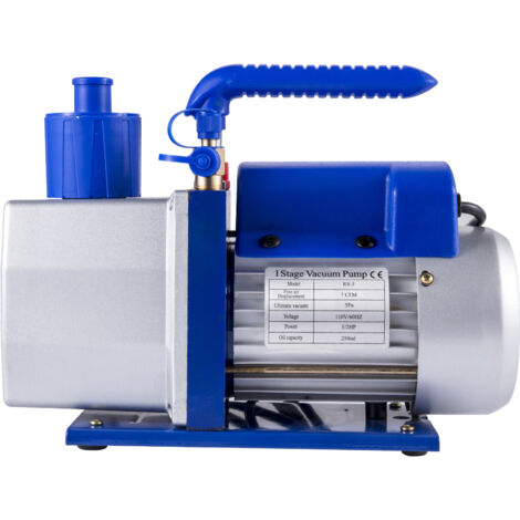 Mophorn Bomba de Vacío 7 CFM 1/2 HP Bomba de Vacío de Aire Acondicionado de Una Sola Etapa Herramienta de Refrigerante de Vacío Definitiva para Instalación y Mantenimiento de Aire Acondicionado