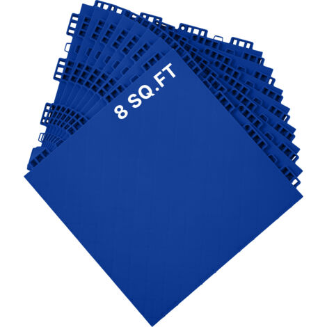 Mophorn Losetas de suelo Dryland para hockey: 8 unidades de 12 x 12 pulgadas entrelazadas. Una superficie de entrenamiento versátil ideal para lanzar, también ideal como losetas para pista de baile