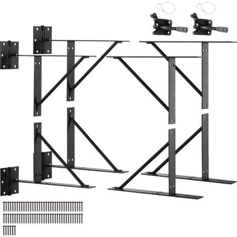 Mofeez Kit De Soporte De Esquina Para Puerta, Sin