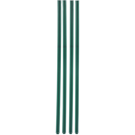 Mophorn Láminas de privacidad con bloqueo inferior, láminas verticales de pared simple para cercas de malla metálica, láminas de HDPE de 1,5 m de alto para jardín, granja y campo deportivo (verde) (1/5)
