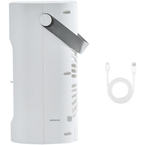 Mophorn Aire acondicionado portátil: enfriador de aire evaporativo 4 en 1 con 3 velocidades, temporizador inteligente de 0 a 7 h, tanque de agua de 700 ml y luz de 7 colores (1/5)