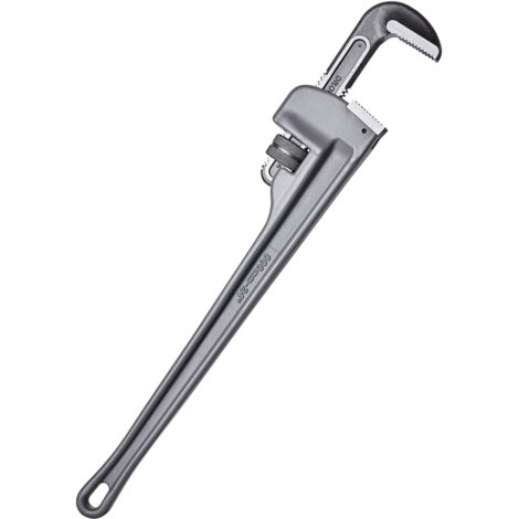 Mophorn Llave de tubo de 24 ", aluminio, ajustable, ergonómico, portátil para fontanería y reparaciones automáticas