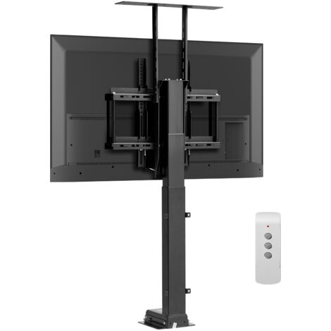 Mophorn Soporte elevador de TV motorizado con control remoto, soporte eléctrico ajustable para televisores de 32 a 55 pulgadas (no en gabinete) / televisores de 32 a 50 pulgadas (en gabinete)
