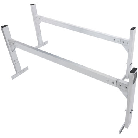 Mophorn Portaequipajes de Techo para Furgoneta Portaequipajes de Aleación de Aluminio de 2 Barras Capacidad de Carga de Portaequipajes 181 kg Ajustable 130-206 cm Portaequipajes para Furgonetas, Viaje