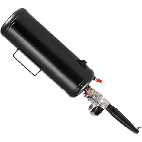 Mophorn Máquina de Limpieza de Neumáticos, Capacidad de 8 L, Inflador de Neumáticos Portátil Optimizado, 0,6-0,8 MPa, para Automóviles, Bicicletas Eléctricas, Negro, 775 x 160 x 200 mm
