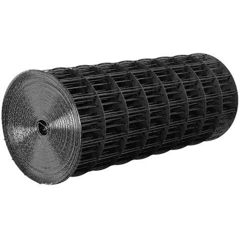 Mophorn Valla metálica de 91 cm x 7,62 m, fabricada con alambre de acero galvanizado de 1,52 mm de diámetro, recubierta de vinilo. Ideal para gallinas, conejos y otros animales