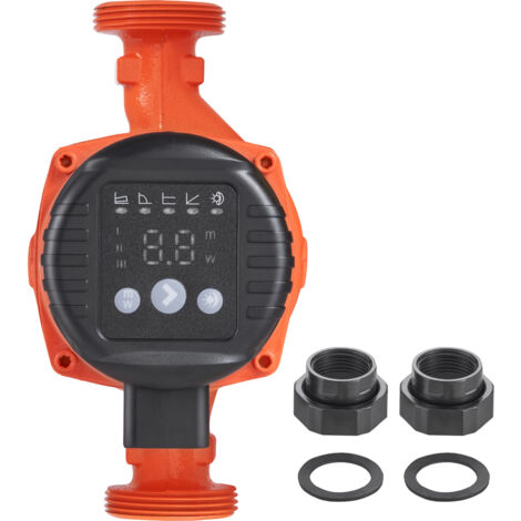 Mophorn Bomba de recirculación de agua caliente LPS25-4BP-180, 220 V, 22 W, 50 L/min