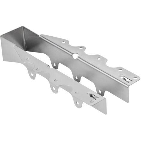 Mophorn 50 soportes para vigas con dimensiones internas de 40 x 38 x 199 mm, diseñados para resistencia contra condiciones extremas y recubrimiento anticorrosivo. Ideales para vigas de suelo