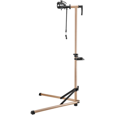 Mophorn Soporte robusto para reparación de bicicletas con capacidad de carga de 40 kg, altura ajustable de 105 a 150 cm y bandeja magnética para herramientas, 1040 x 720 x 1590 mm