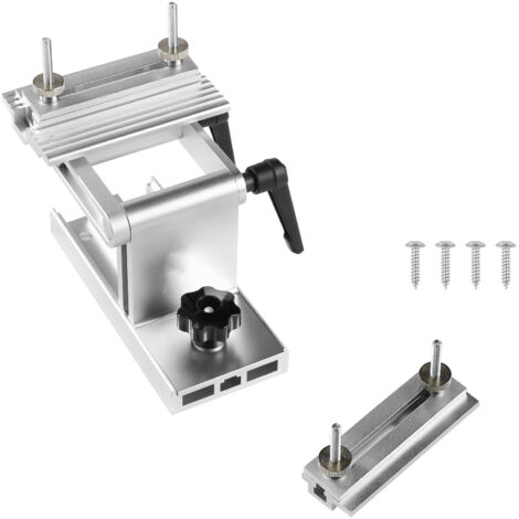 Mophorn Plantilla ajustable para soporte de herramientas de afilado, diseñada para amoladoras de banco de 152-203 mm, con guía plana de inglete para hojas y cinceles de 0-64 mm de ancho