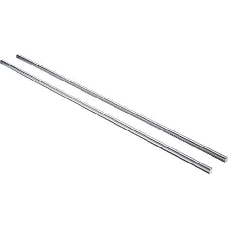 Mophorn 2 varillas de movimiento lineal de 1200 mm con diámetro de 20 mm, acero al carbono SFC20, resistentes a la oxidación y diseñadas para aplicaciones de precisión en corte, rectificado