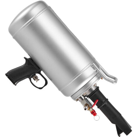 Mophorn Inflador de neumáticos portátil de 6 l, diseño ergonómico, con compresor de aire, 0,6-0,8 MPa, ideal para automóviles pequeños, bicicletas eléctricas, plateado, 565 x 170 x 275 mm