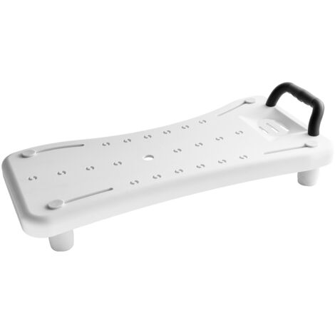 Mophorn Tabla de bañera ajustable de 41-62 cm, asiento con mango y capacidad de carga de 150 kg, silla para bañera con patas antideslizantes ajustables, ideal para adultos, personas mayores