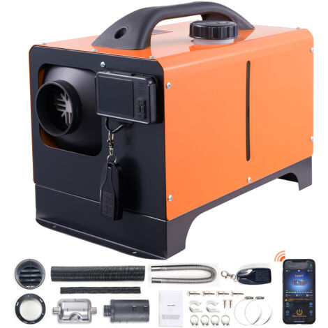 Mophorn Calentador de aire diésel  de 12 V y 5 KW con aplicación Bluetooth y pantalla LCD para vehículos recreativos