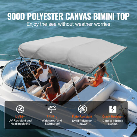 3bow Bimini Bimini Top Boot Cover With Light Hole Grey Biini Top