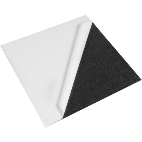 Mophorn Carpet Tiles Peel and Stick, 24” x 24” Self-Adhesive Soft Padded Flooring, Easy DIY Installation for Bedroom, Living Room, Indoor/Outdoor, Carbon Black, 15 Tiles