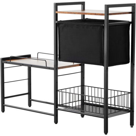Mophorn Pet Feeding Station with Storage, Raised for All Dogs,Suitable as a storage shelf in the living room, bedroom or kitchen