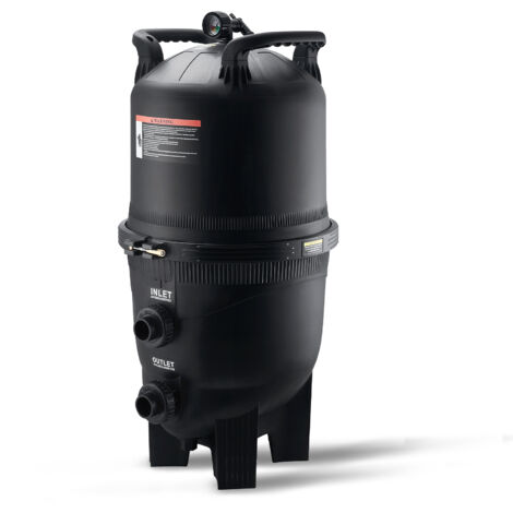 Mophorn Cartridge Pool Filter, 49 Sq.m Filter Area, Inground & Above Ground, Filtration System, Upgrade Filter, Leak-proof, for Pool & Spa, Fiberglass, White