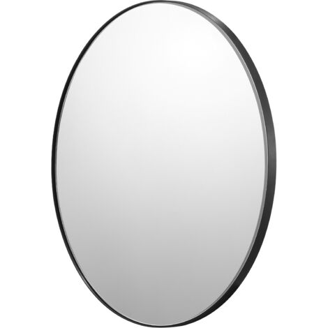 Mophorn Wall Mounted Makeup Mirror - 30 in, 0.15" Thick, Aluminium Alloy Frame, Explosion-Proof Film, Scratch-Resistant, for Various Rooms
