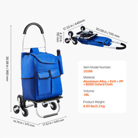 Shopping Trolley Folding Trolley Dolly Dbest Products Trolley