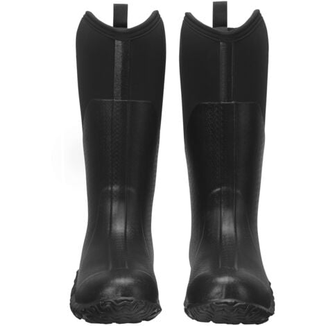 Mophorn Men's Rubber Boots, Waterproof Anti-Slip Hunting Boots