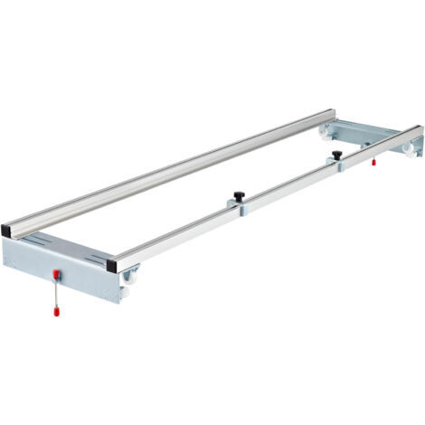 Mophorn Router Sled, 60 inches / 152.4cm Width, Slab Guide Jig for Woodworking with Locking Function, Portable and Easy to Adjust, Trimming Planing Machine for Wood Flattening, Home DIY