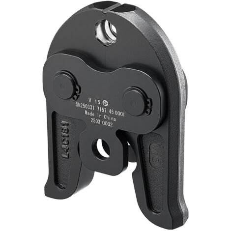 Mophorn 15 mm crimping jaw for Type V stainless steel pipes, made of robust carburized steel, compatible with standard electric crimping tools