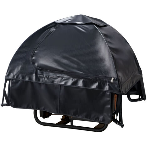 Mophorn Waterproof Generator Cover, 36 x 26 x 26 Inch Universal Fit for Generators with 70-108 Inch Perimeter, Durable Running Cover Made of Thick Oxford Fabric, Black