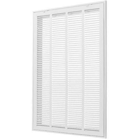 Mophorn Return Air Filter Grille for 20 x 30 Inch Duct Opening, Filter Not Included, Wall-Mount Air Vent Cover with Powder-Coated Steel and Removable Face for 1-Inch Filters