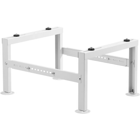 Mophorn Adjustable Mini Split Ground Stand for 9000-60000 BTU Ductless AC and Heat Pump, Anti-Vibration Floor Mount with 350kg Load Capacity