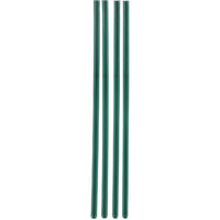 Mophorn Bottom Locking Privacy Slats, Vertical Single-Wall Slats for Chain-Link Fence, HDPE 5' High Slats for Garden, Farm, Sports Field (Green)