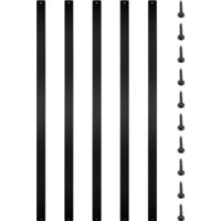Mophorn Deck Balusters Metal Deck Spindles 76 Pack 29.5" Aluminum Alloy Railing