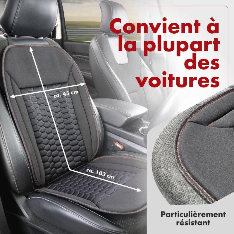 Housse De Siège Auto Walser Multicover - Universelle, Lavable, Noir