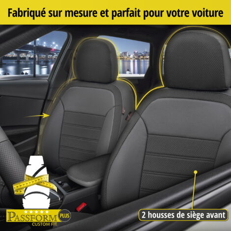 Housses De Siège Auto Complètes Pour Hyundai I10 - Fabriqué En Italie - Compatible Airbag - Kit Complet