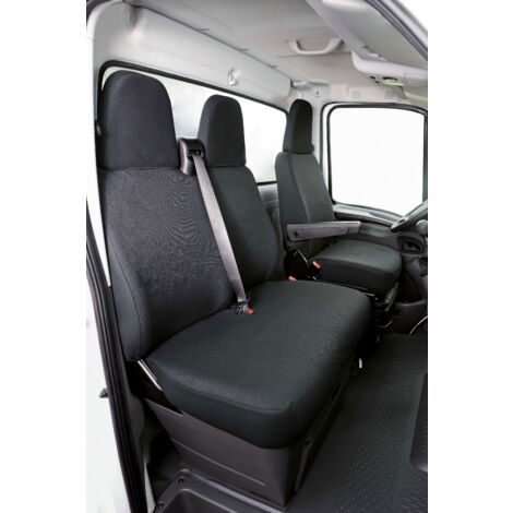 Housse de siège Transporter en tissu pour Iveco Daily IV, siège simple et double
