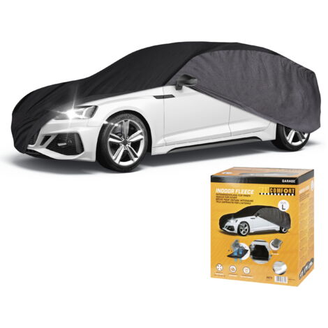Bâche pour voiture Indoor Eco taille L gris/noir (1/5)