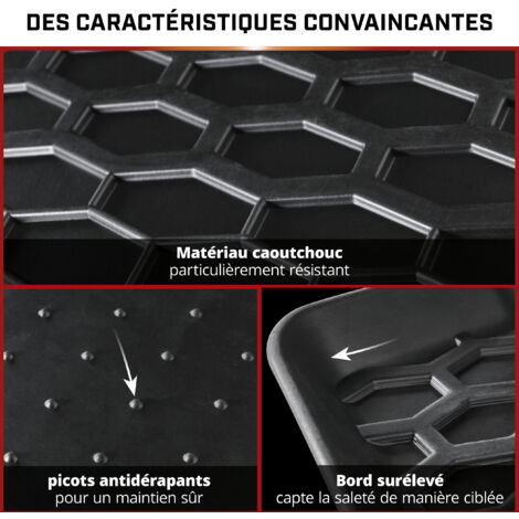 Tapis De Sol Caoutchouc Noir Pour Suzuki Swift - Neuf, Protection Durable, Garantie 1 An