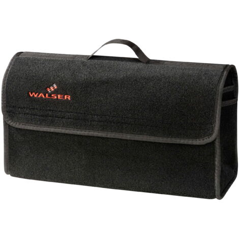 Sac de coffre Toolbag taille L, sac de rangement pour voiture noir 50x16x21cm (1/5)