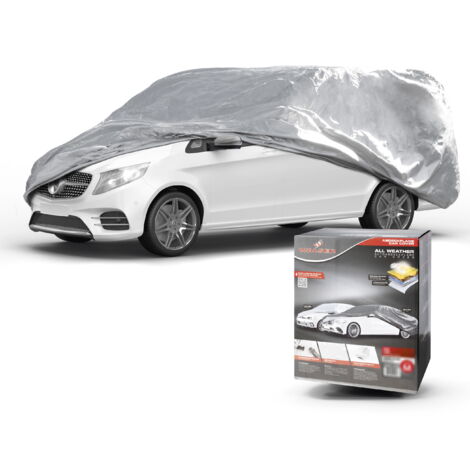 Bâche voiture All Weather Basic, bâche pour bus taille XL argent (1/5)