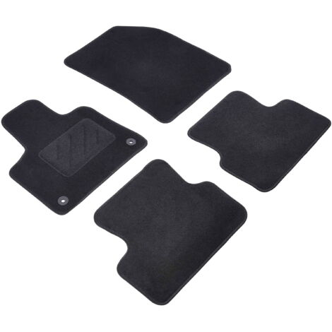 Tapis De Sol En Caoutchouc Pour DS DS7 Crossback (2017-2025) - Noir - Protection Intégrale