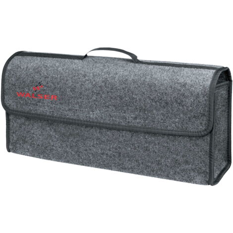 Sac de coffre Toolbag taille XXL, sac de rangement pour voiture gris 57x16x21cm (1/5)