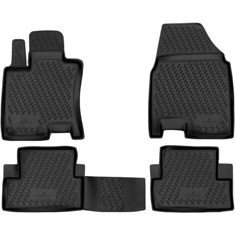 Tapis en caoutchouc XTR pour Nissan Qashqai +2 I 12/2006-04/2014 (1/5)